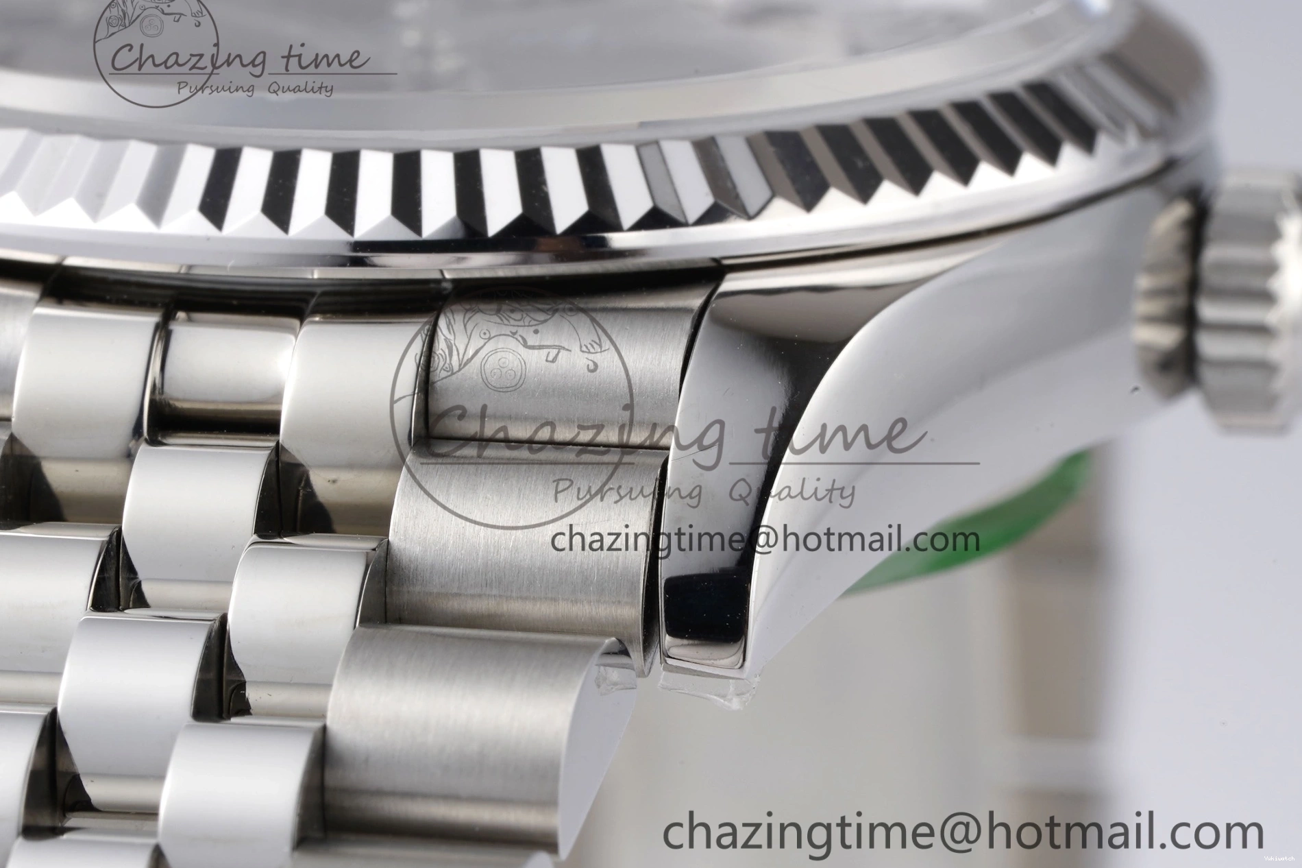 Steel Dial JDF on 904L DateJust 36 Markers V2 SS Bracelet Blue Jubilee 126234 Roman 1230